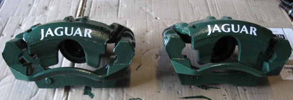 Caggers Parts Jaguar X-Type Green Front Calipers